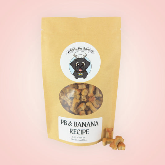 Peanut Butter and Banana Dog Treats Perfect for Mother's Day 2024
