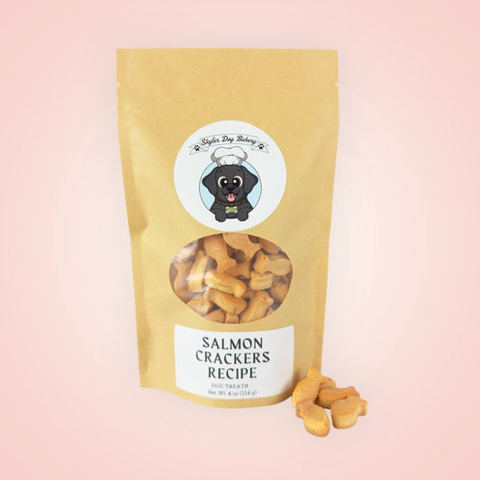 Salmon Crackers Dog Treats Perfect for Mother's Day 2024