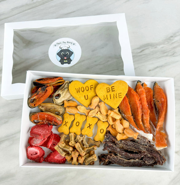 Love Unleashed: Dive into Romance with Valentine Barkcuterie Box!