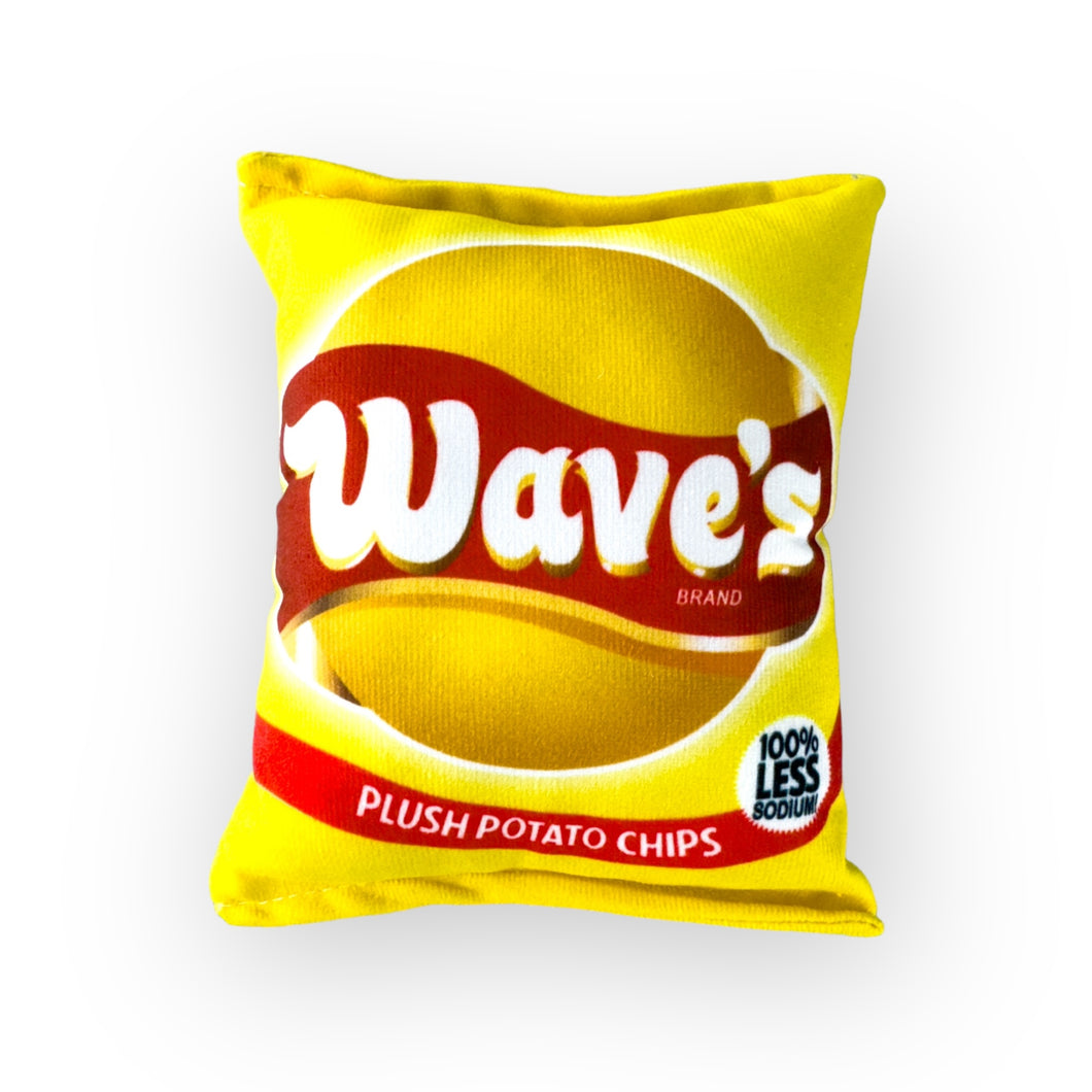 Waves Potato Chip Dog Toy