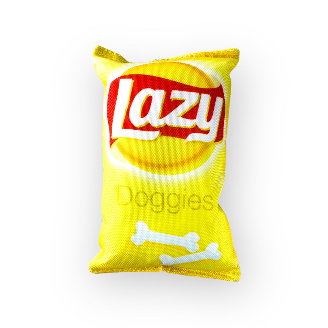 Lazy Chip Dog Toy