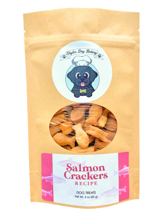 Salmon Crackers - Dog Treats